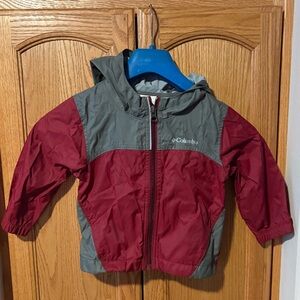 Columbia Red and Gray Jacket toddler 2T